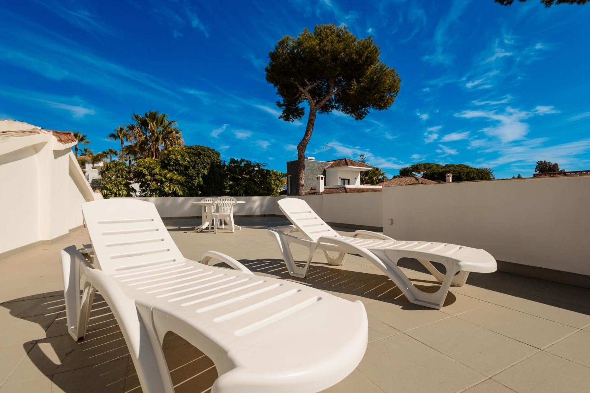 House At The Beach In Costabella, Marbella Buitenkant foto